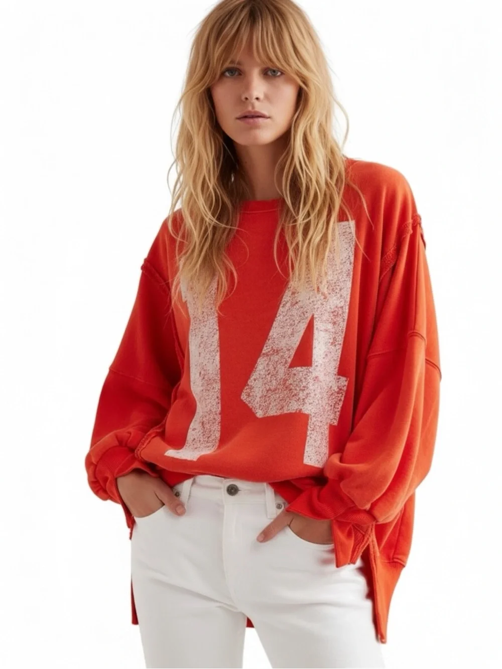 Free People Camden Graphic 14 Sweatshirt